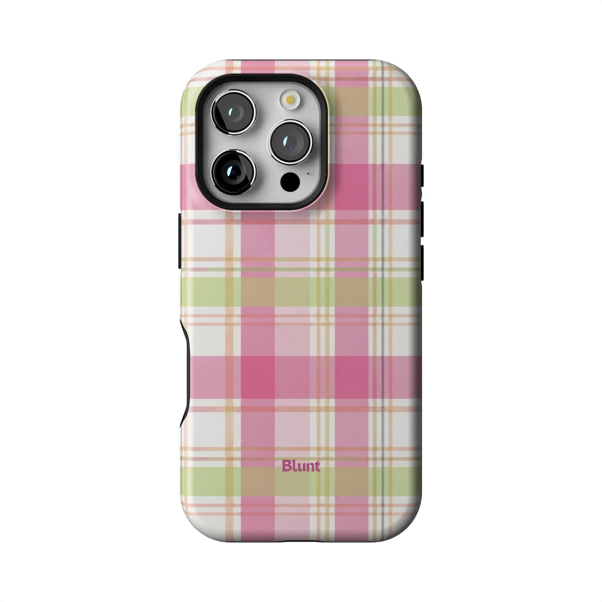 Plaid Strawbs iPhone Case