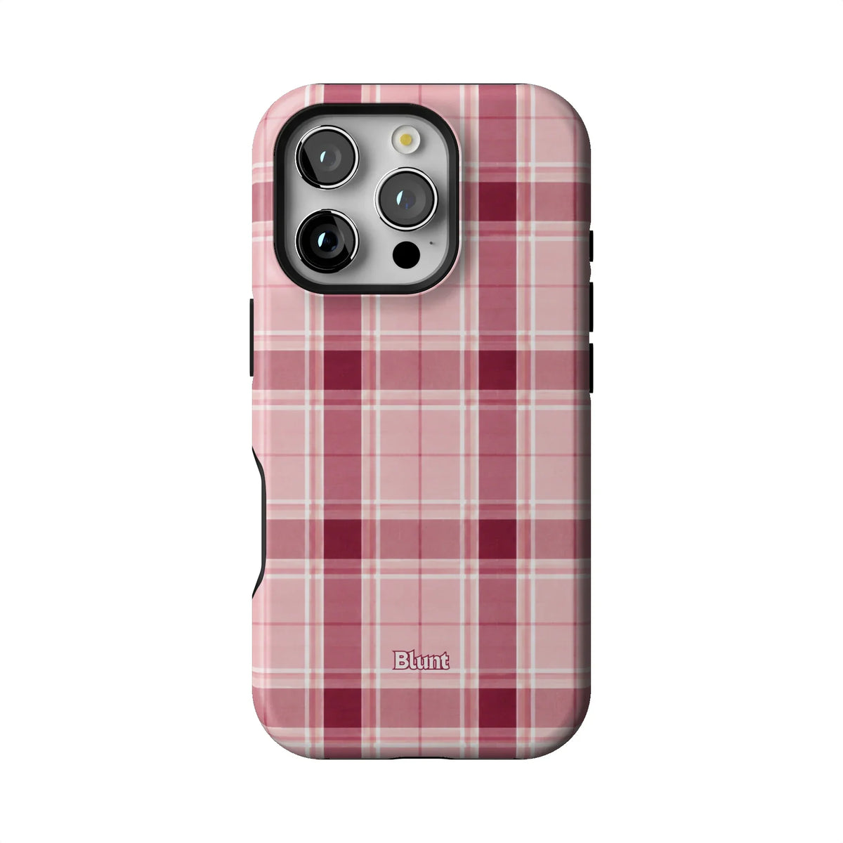 Plaid Mauvin iPhone Case