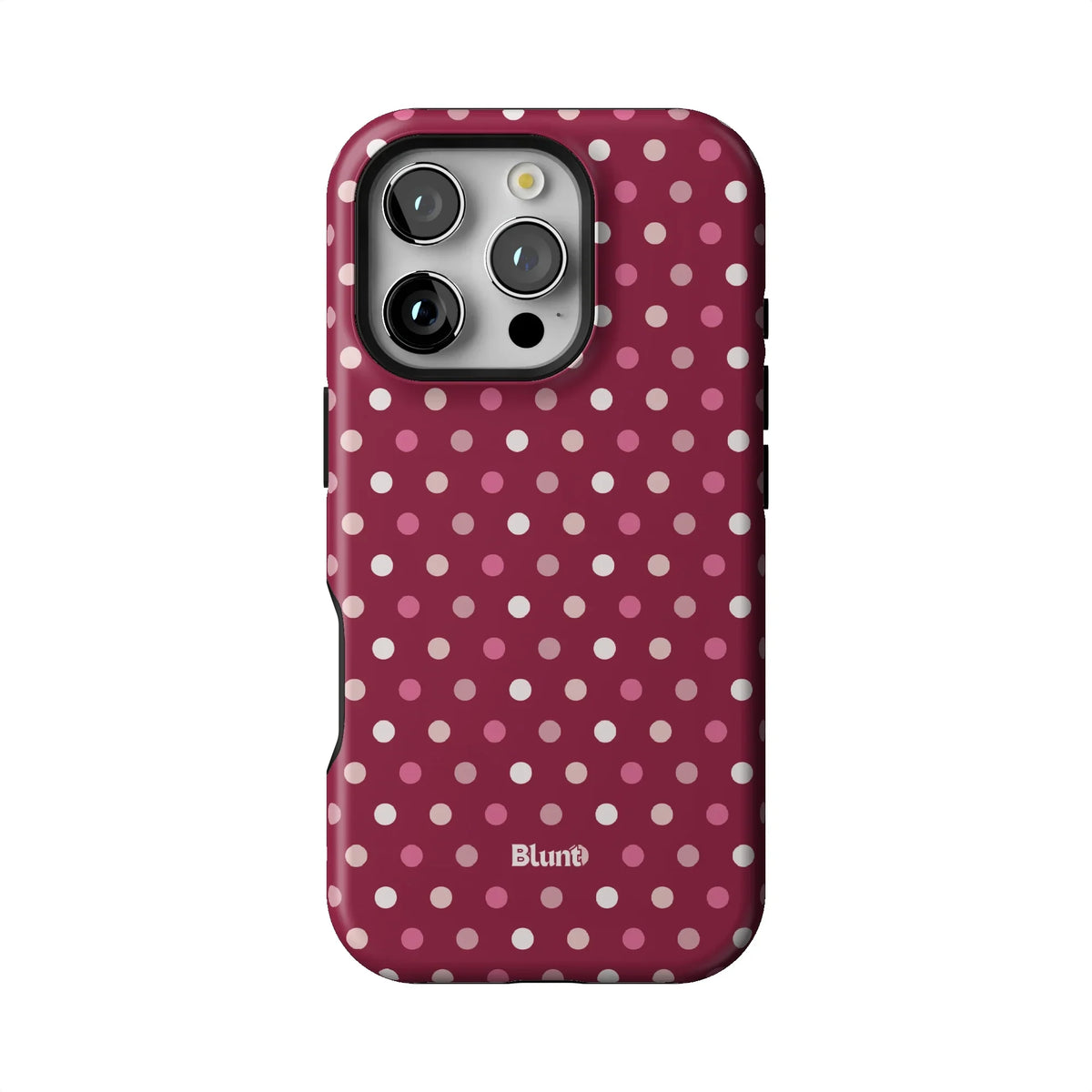 Polka Mauvin iPhone Case