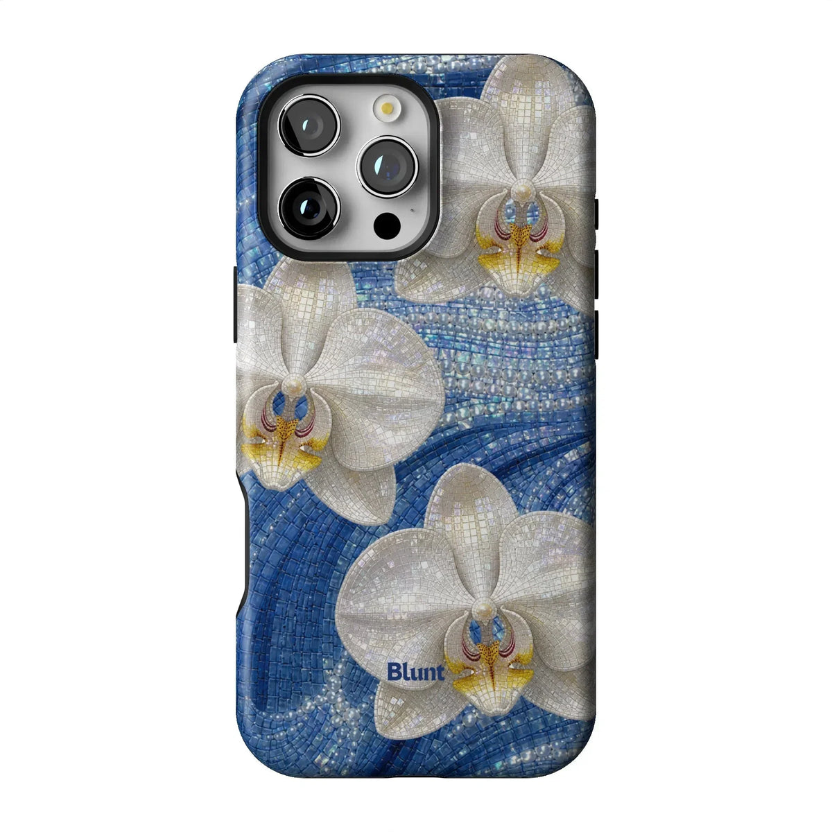 Bluelit Orchid iPhone Case