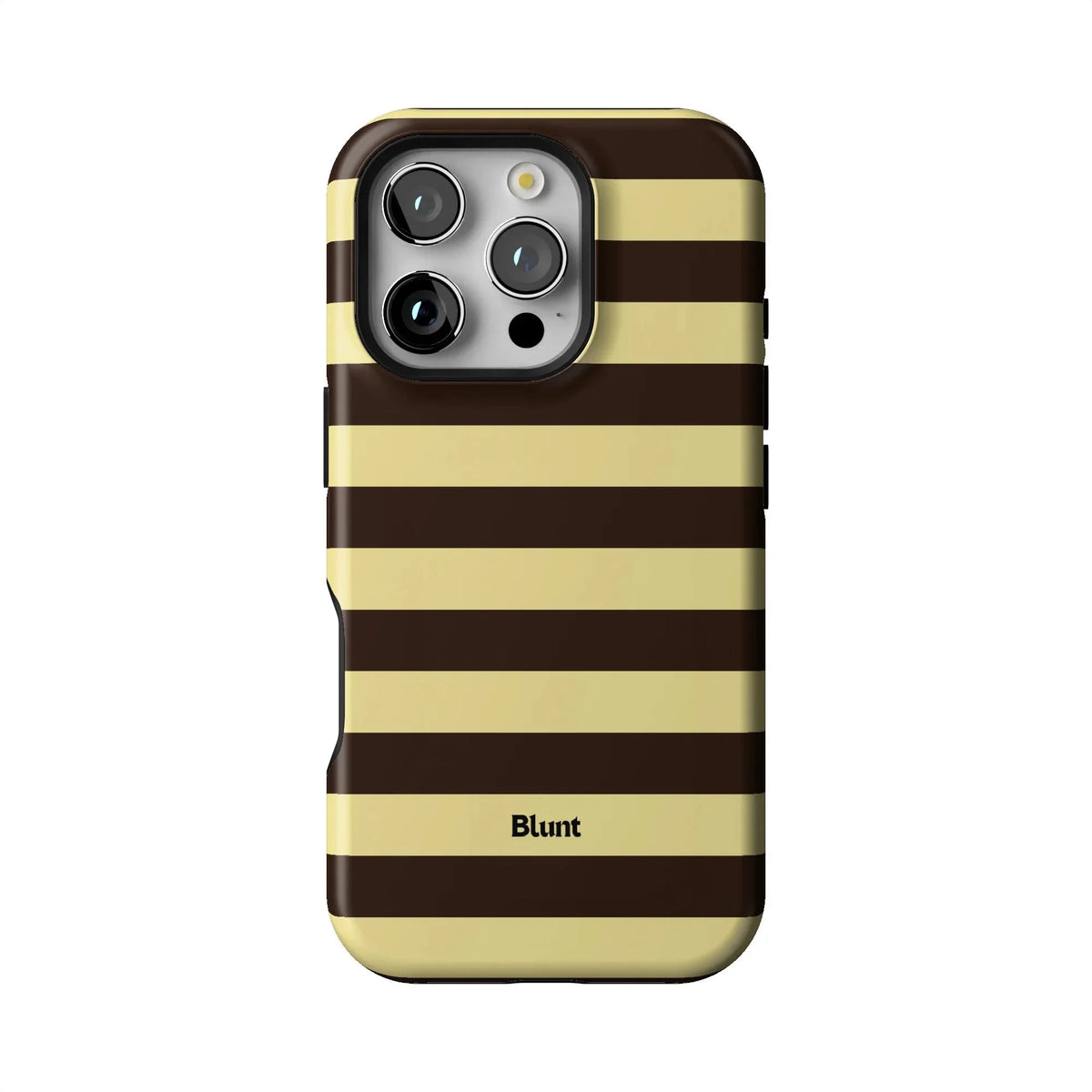 Brown Butter Stripes iPhone Case