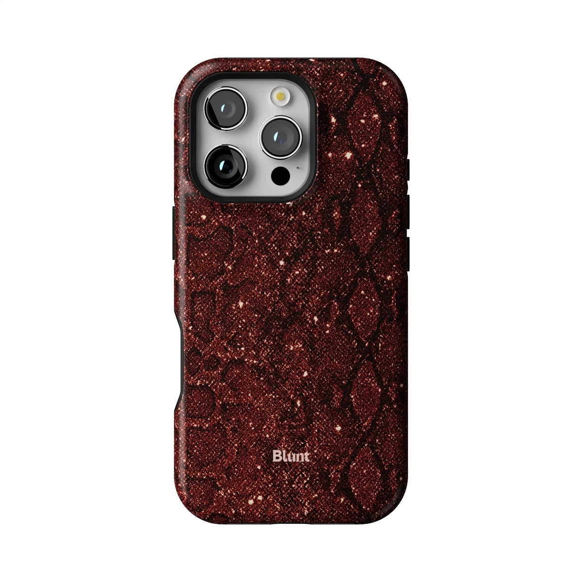 Crimson Python iPhone Case