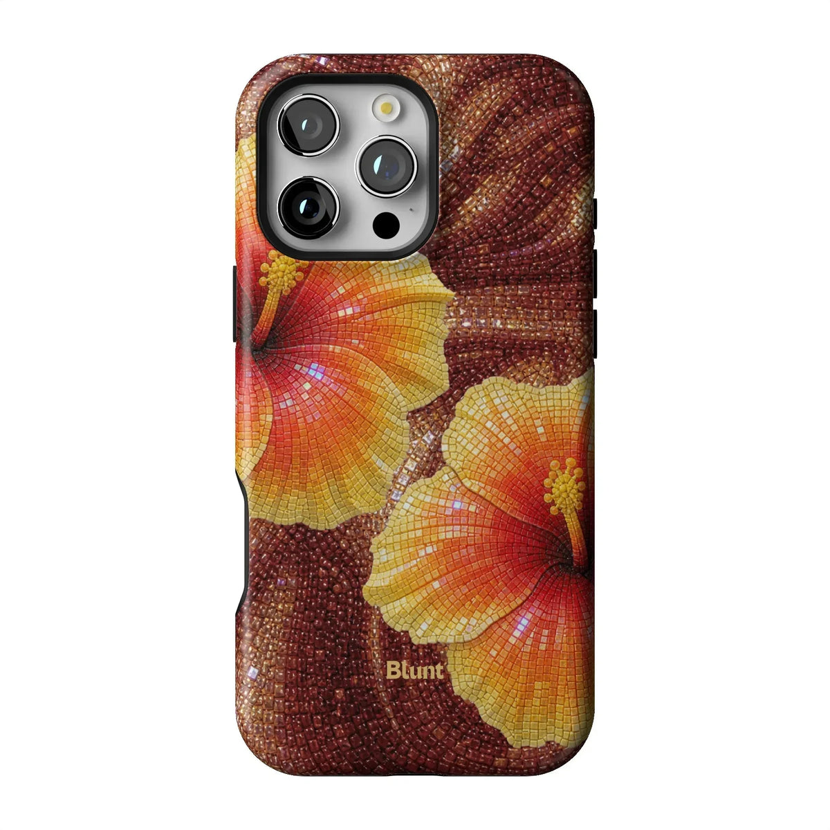 Hibiscus Espresso iPhone Case