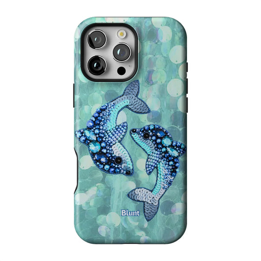 Sequin Fins iPhone Case