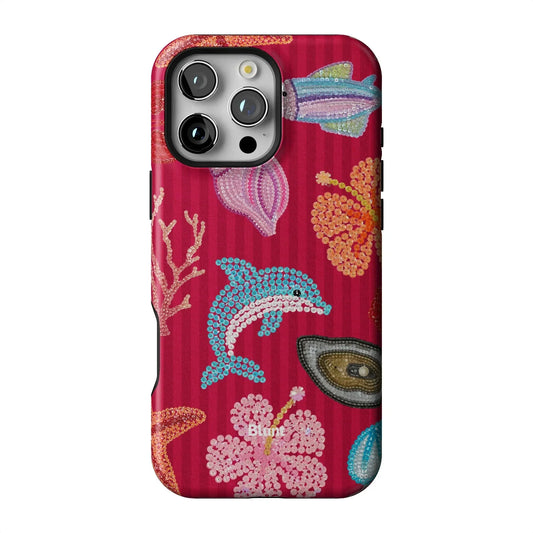 Vermillion Sea iPhone Case