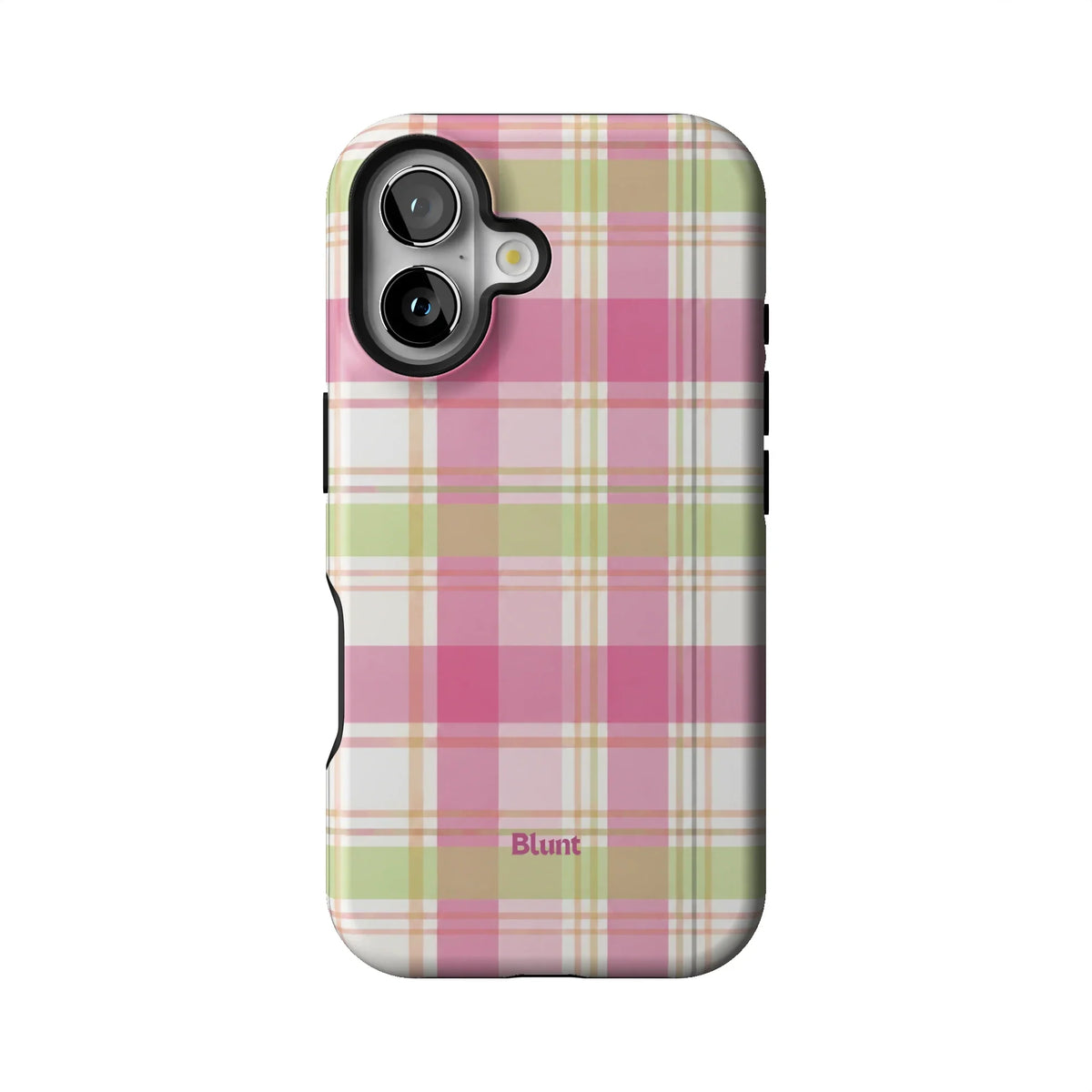 Plaid Strawbs iPhone Case
