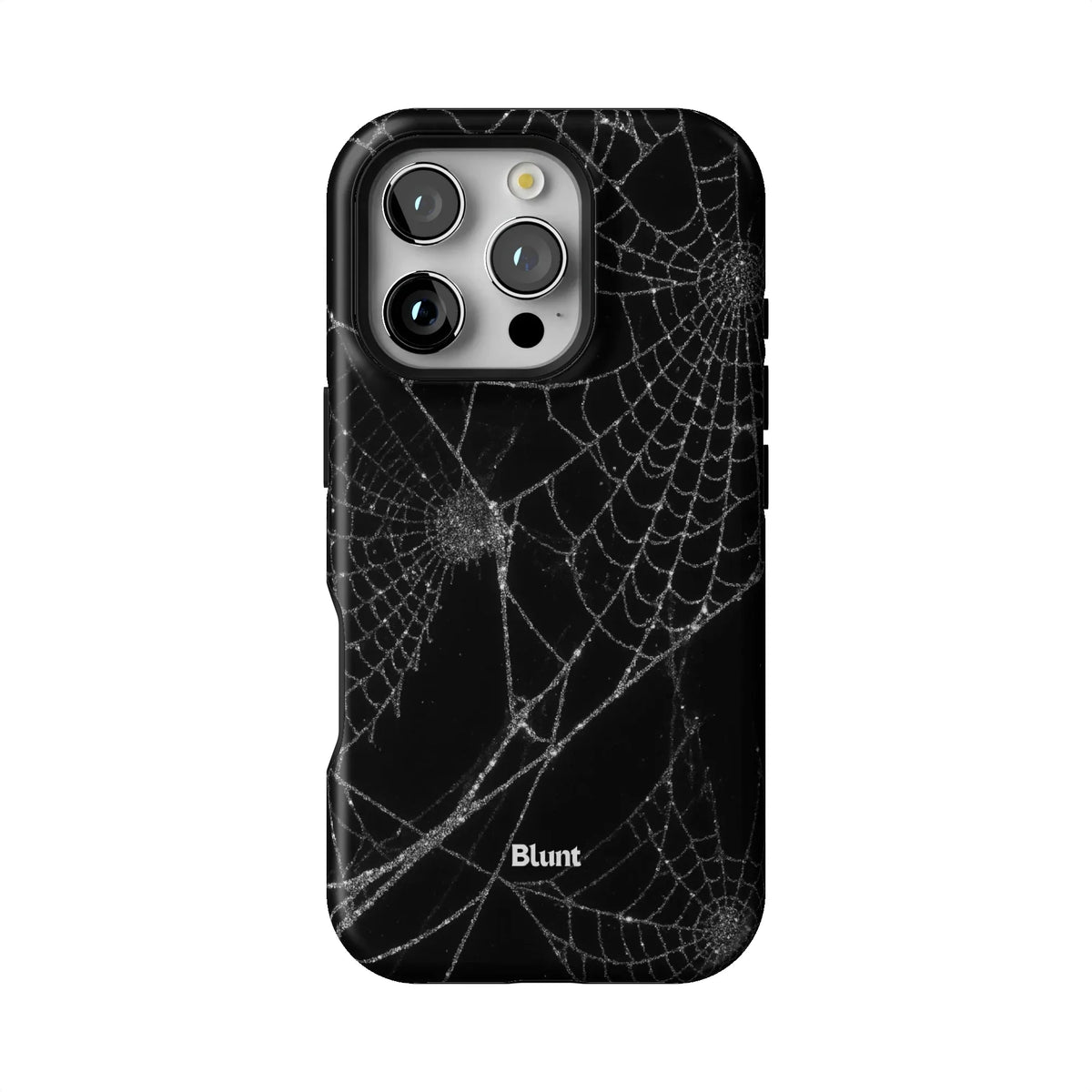 Silver Web iPhone Case