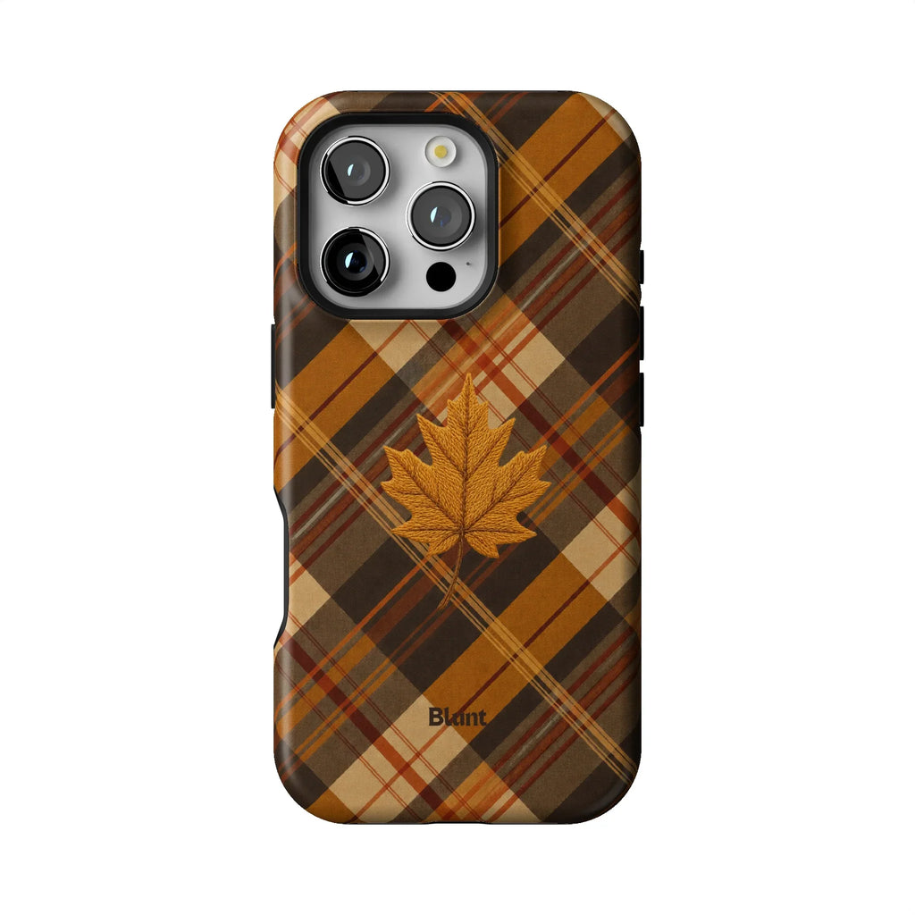 Maple Plaid iPhone Case