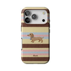 Banana Blonde Doxie iPhone Case