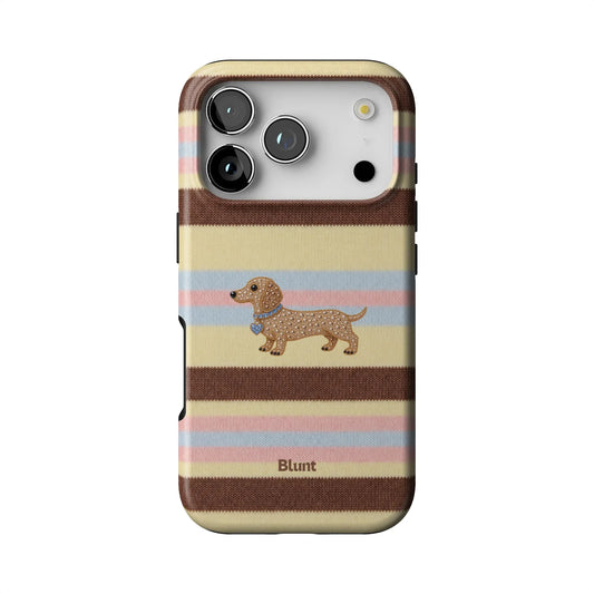 Banana Blonde Doxie iPhone Case