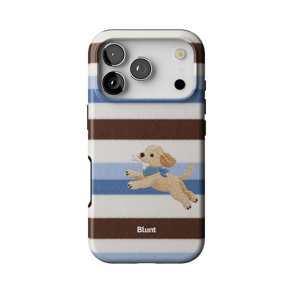 Varsity Pup iPhone Case