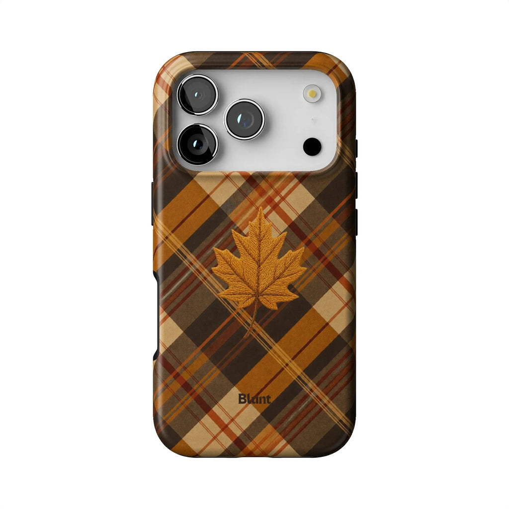 Maple Plaid iPhone Case