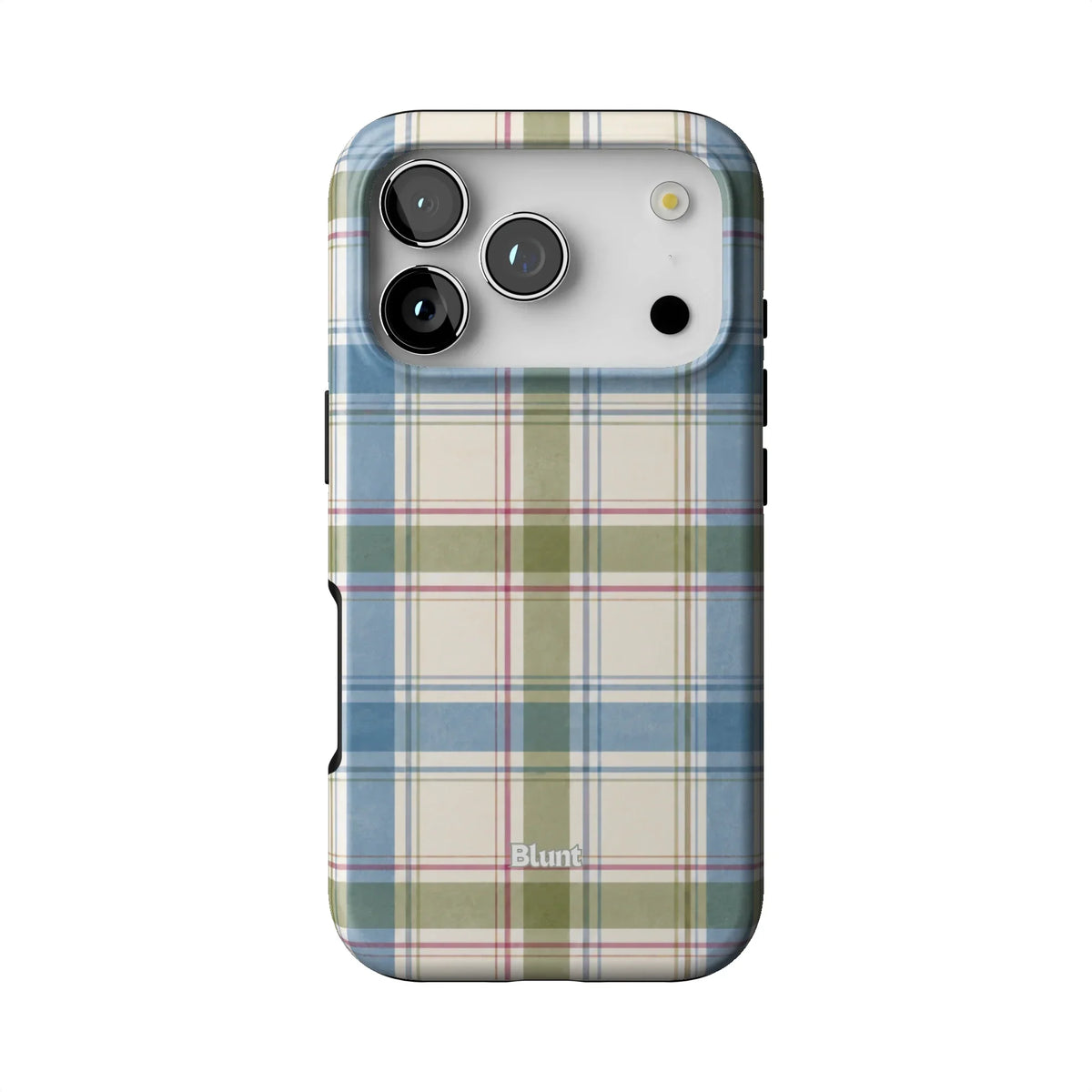 Plaid Softmint iPhone Case
