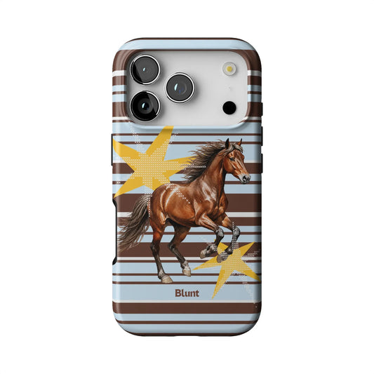 Blue Bronc iPhone Case