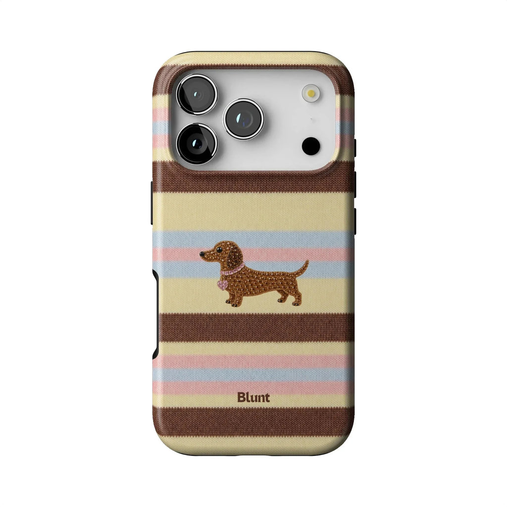 Banana Doxie iPhone Case