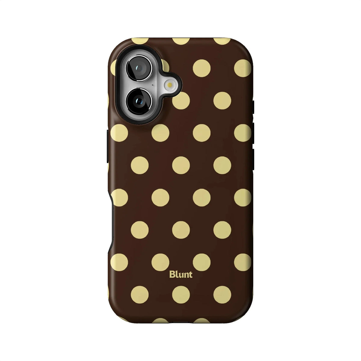 Brown Butter Polka iPhone Case