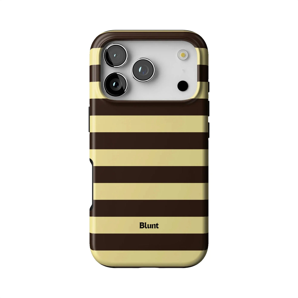 Brown Butter Stripes iPhone Case