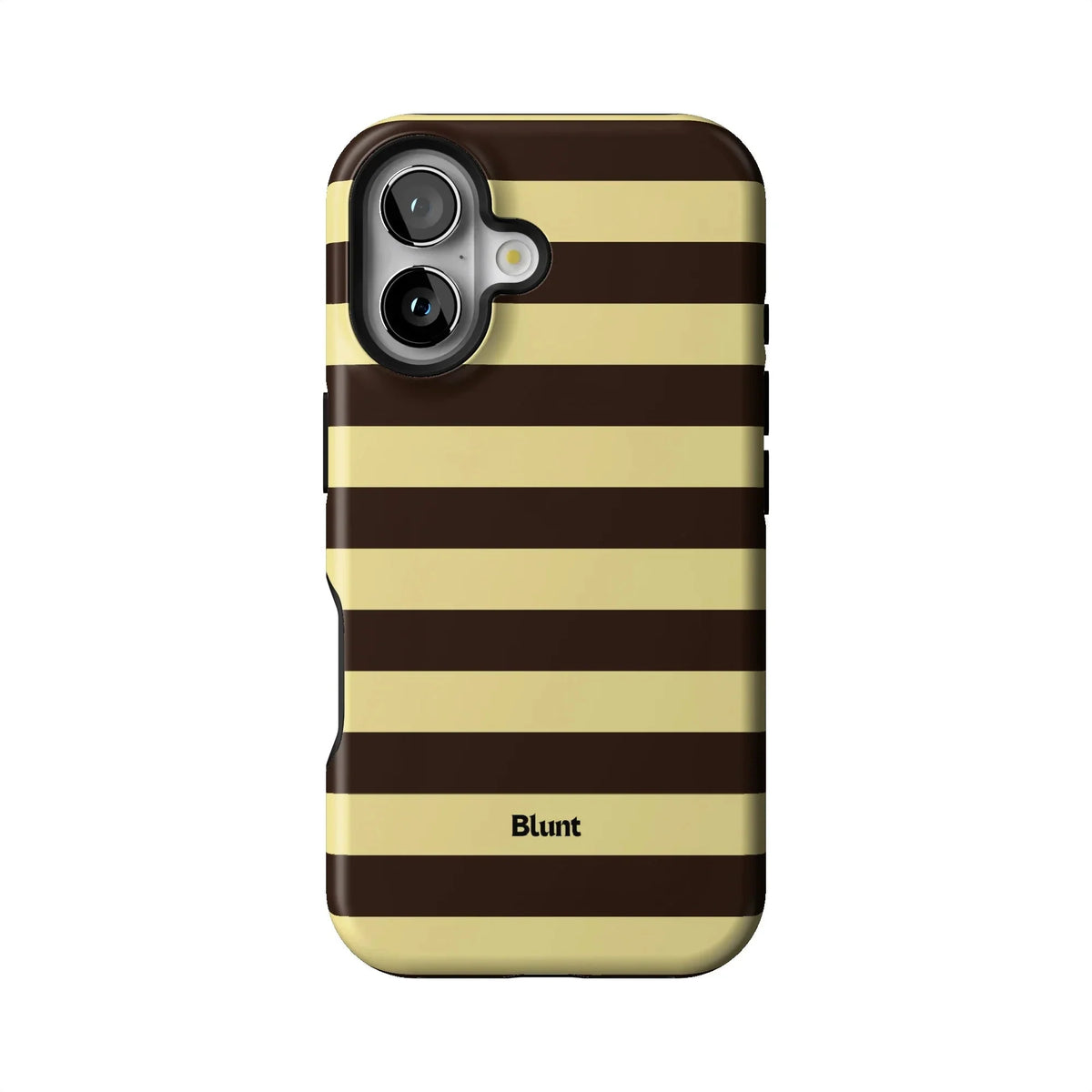 Brown Butter Stripes iPhone Case