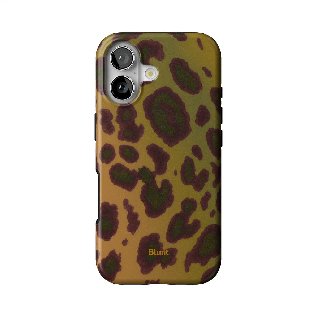 Cranberry Cheetah iPhone Case