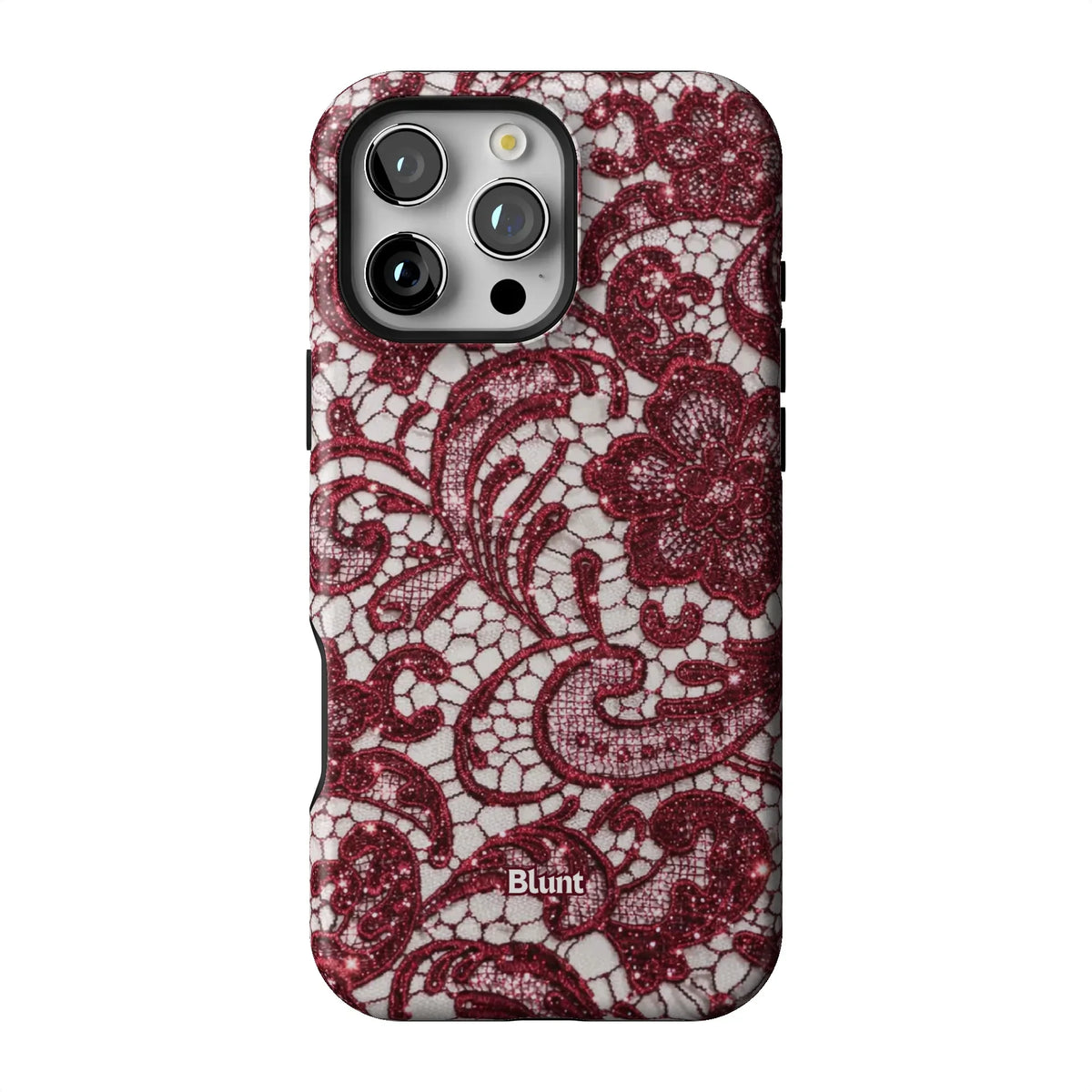 Crimson Lace iPhone Case