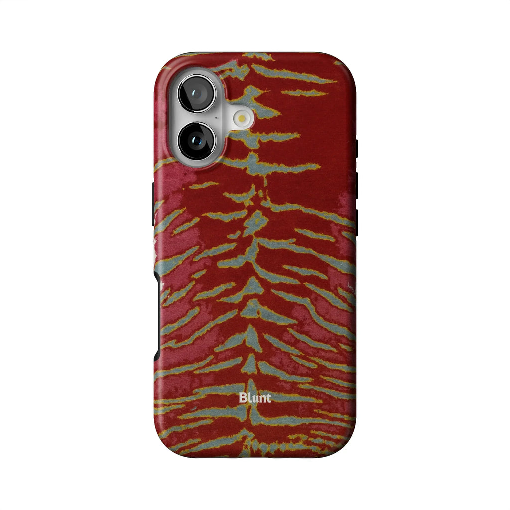 Crimson Veins iPhone Case