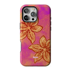 Fuchsia Blush Orchid iPhone Case