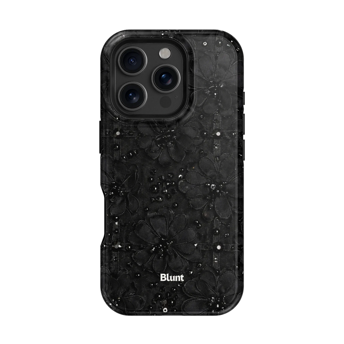 Noir Bloom iPhone Case