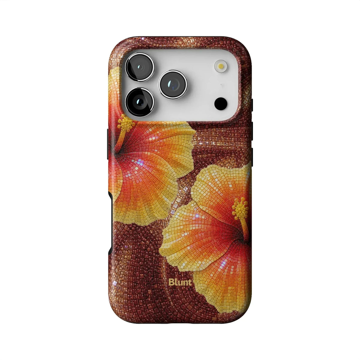 Hibiscus Espresso iPhone Case