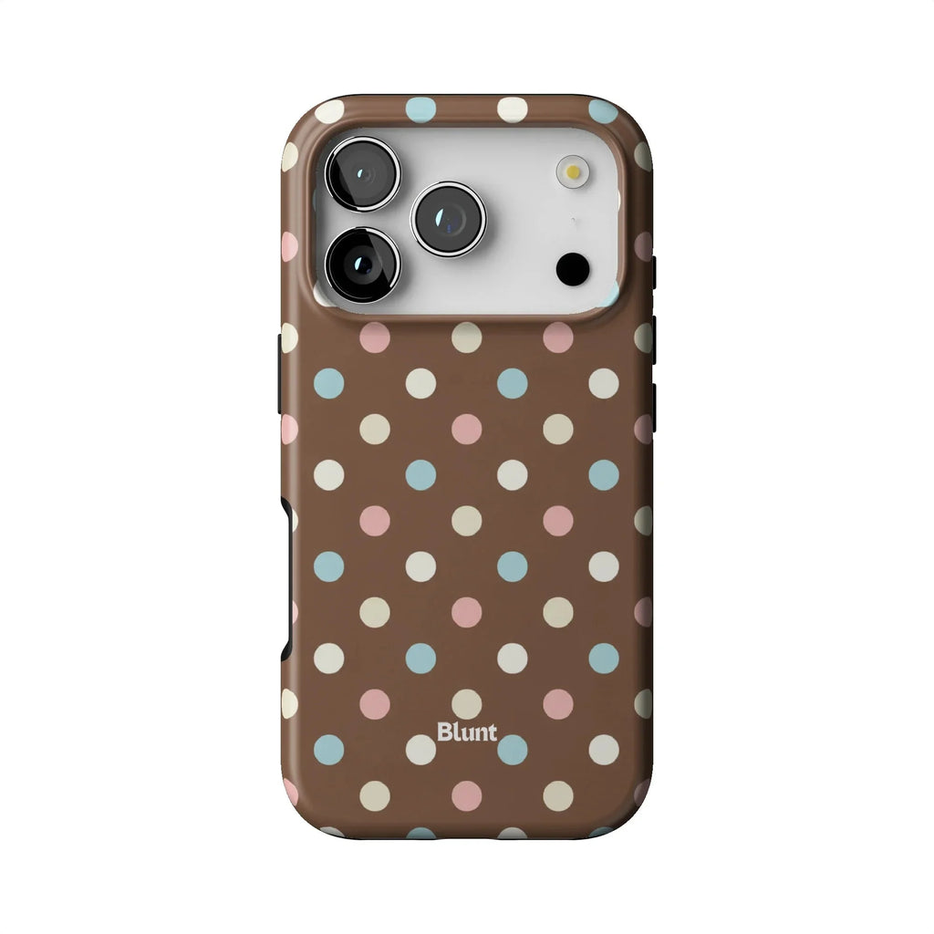 Mocha Confetti iPhone Case