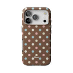 Mocha Confetti iPhone Case