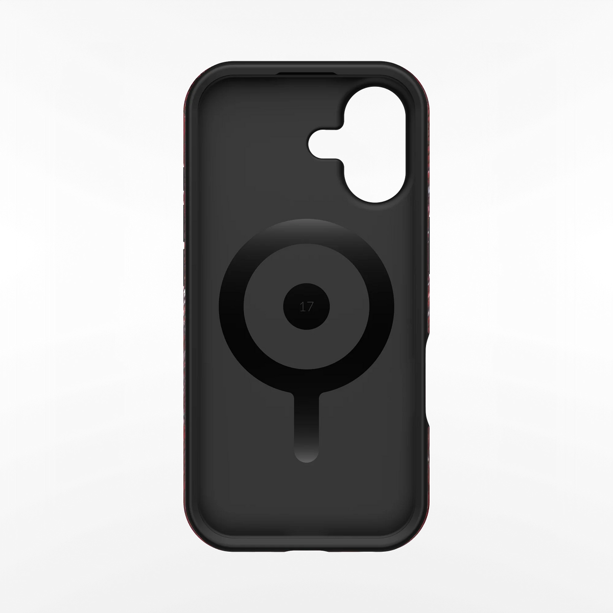 Crimson Scale iPhone Case