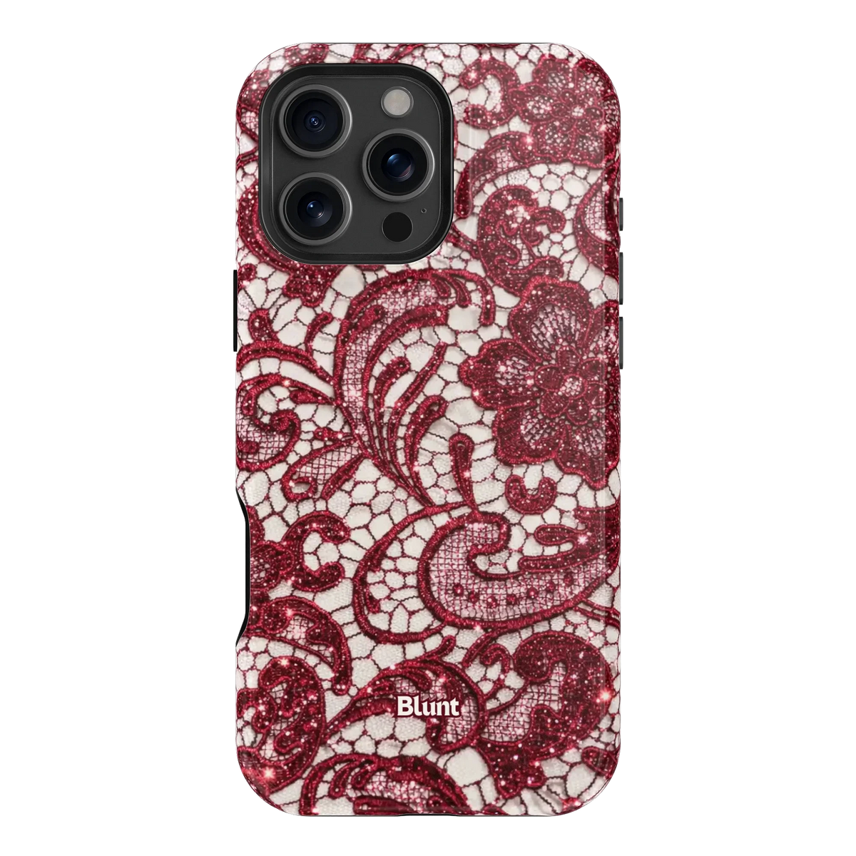 Crimson Lace iPhone Case