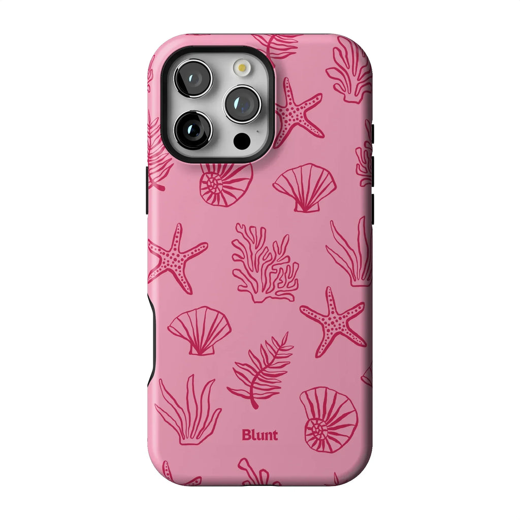 Pink Tide iPhone Case