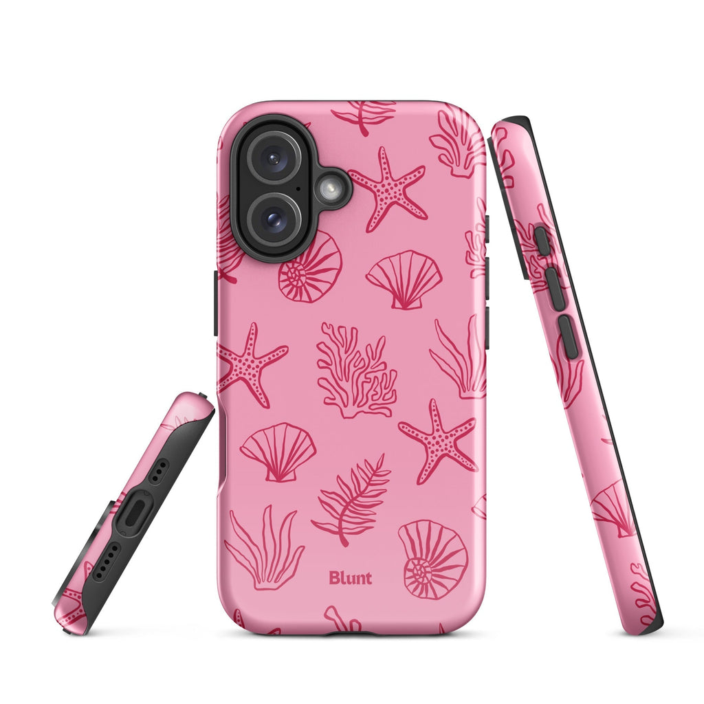 Pink Tide iPhone Case