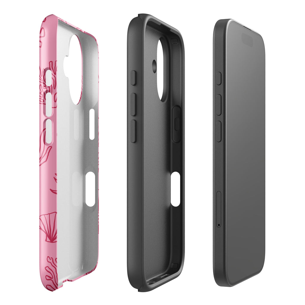 Pink Tide iPhone Case