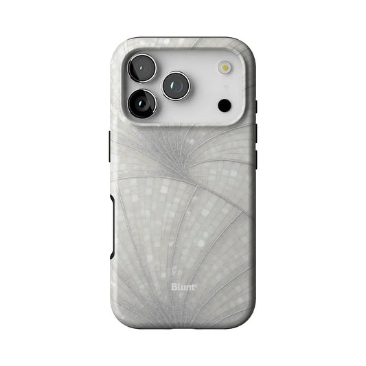 Silver Luster iPhone Case
