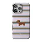 Strawberry Doxie iPhone Case
