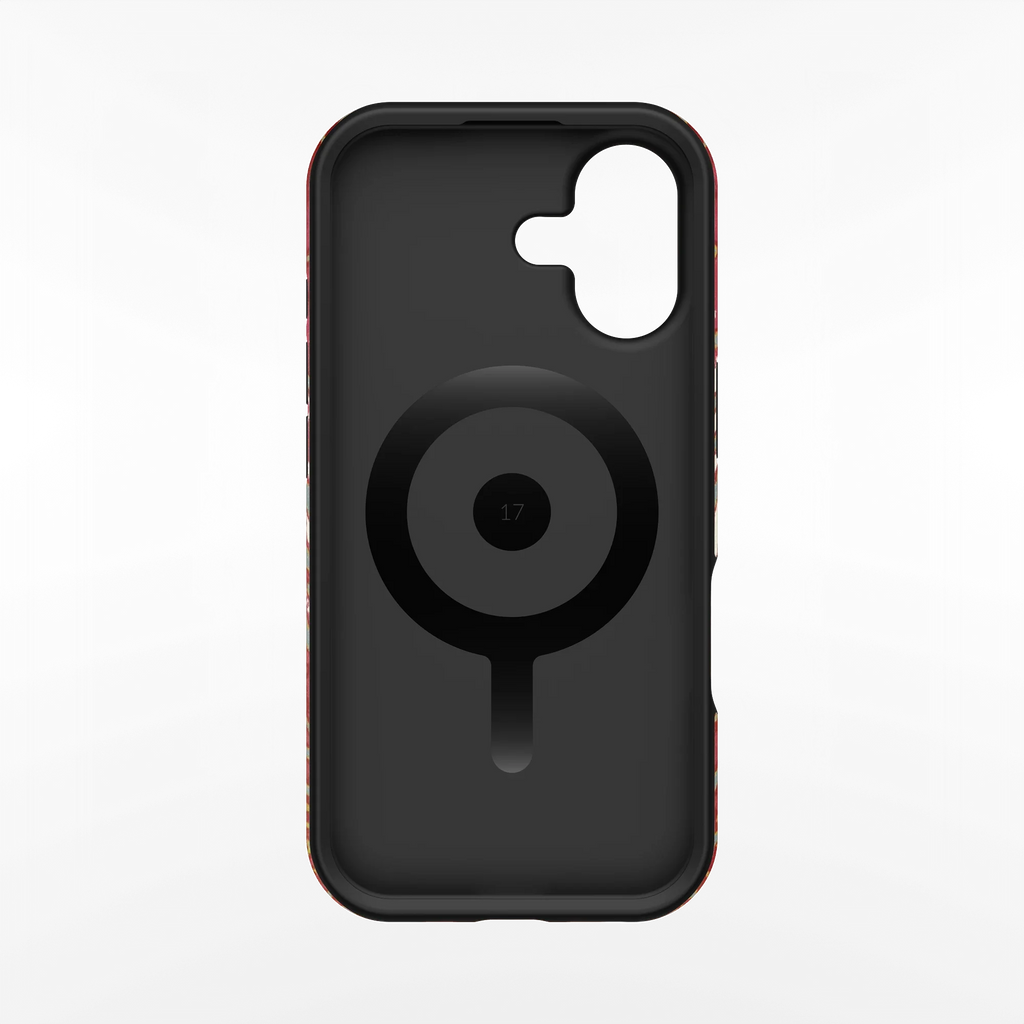 Crimson Veins iPhone Case