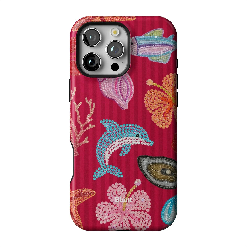 Vermillion Sea iPhone Case