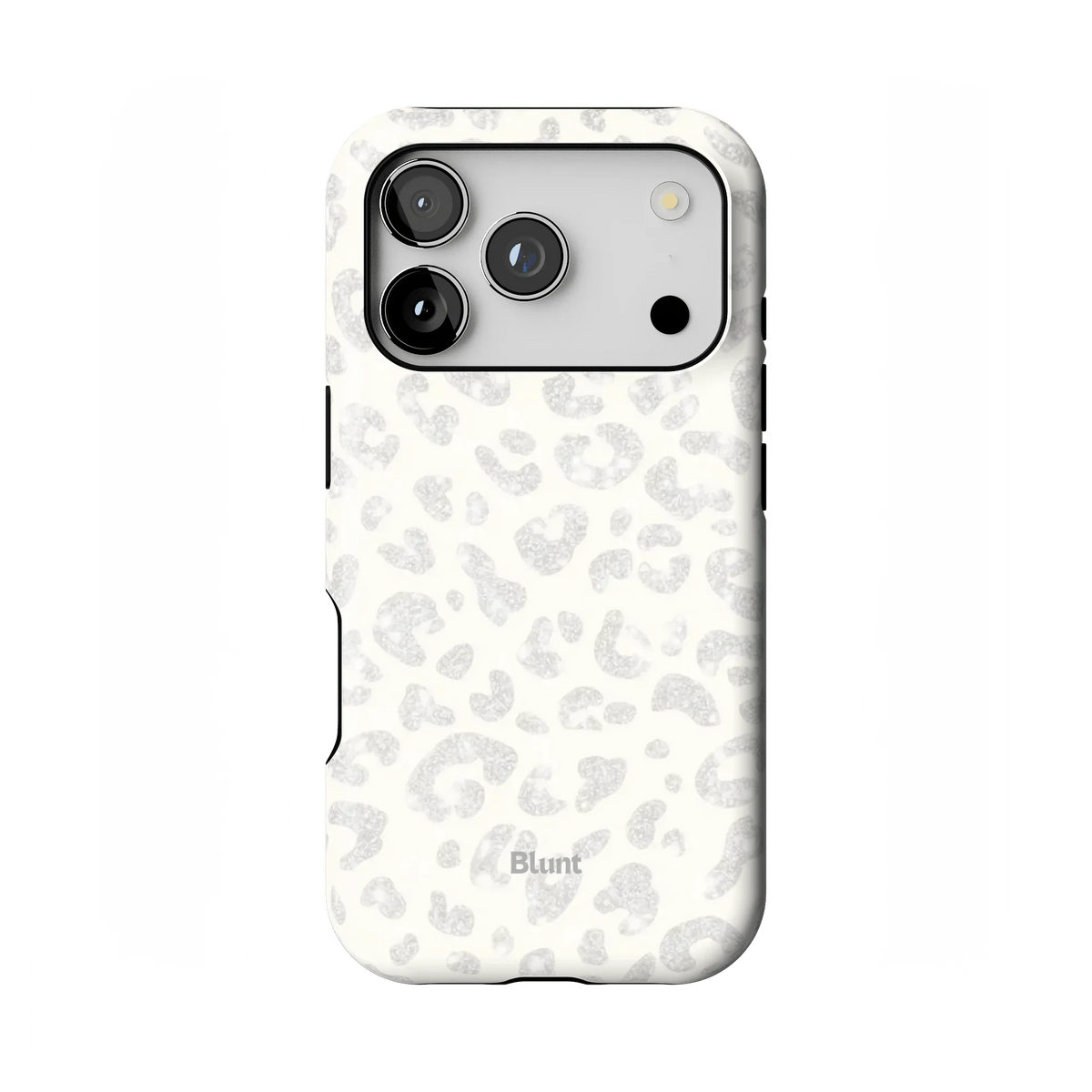 White Leopard iPhone Case