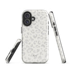 White Leopard iPhone Case