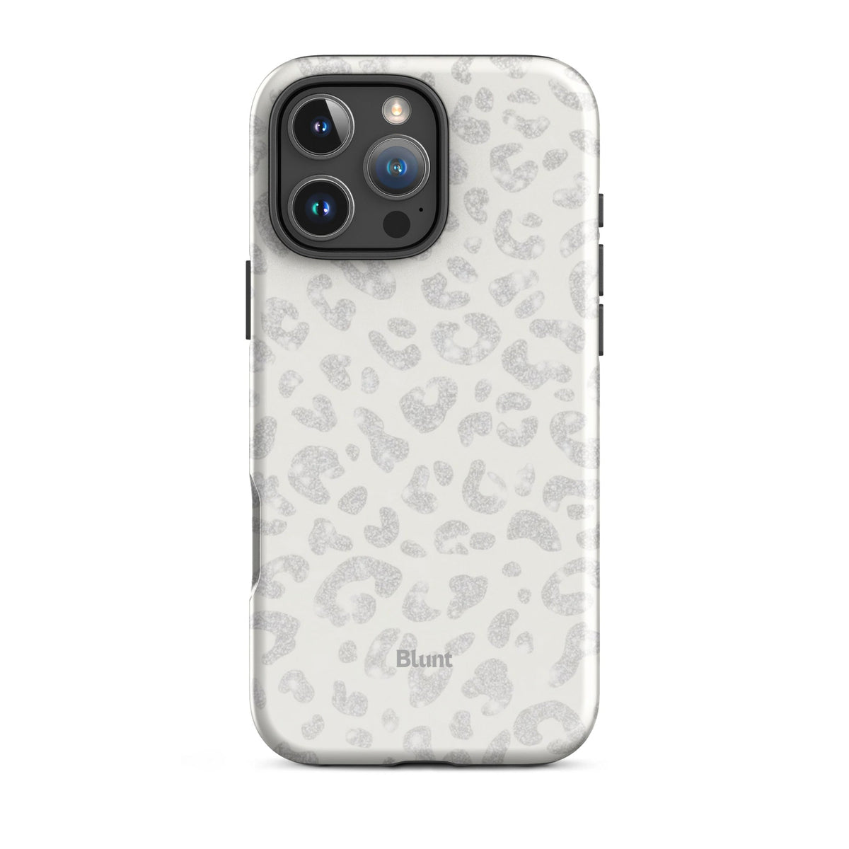 White Leopard iPhone Case