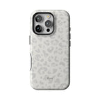 White Leopard iPhone Case