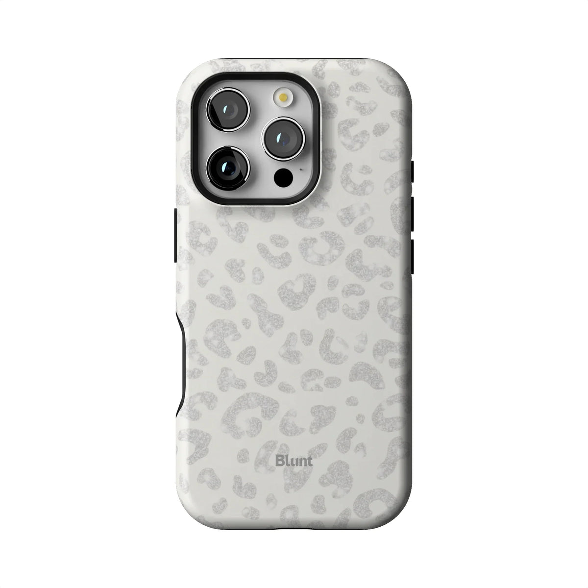 White Leopard iPhone Case