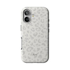 White Leopard iPhone Case