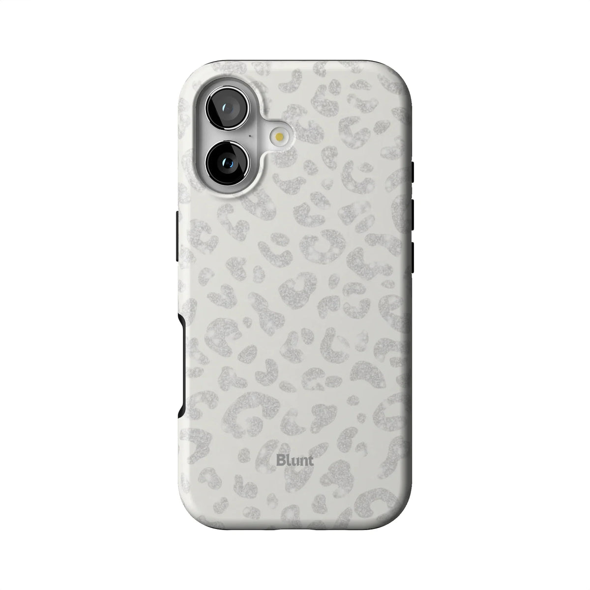 White Leopard iPhone Case